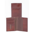 Italian Leather Passport Case & Wallet w/ RFID Theft Protection